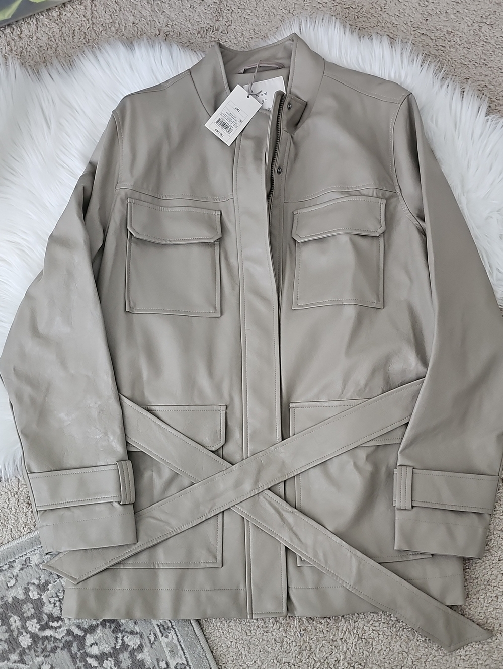 A New Day NWT XXL faux Leather Jacket